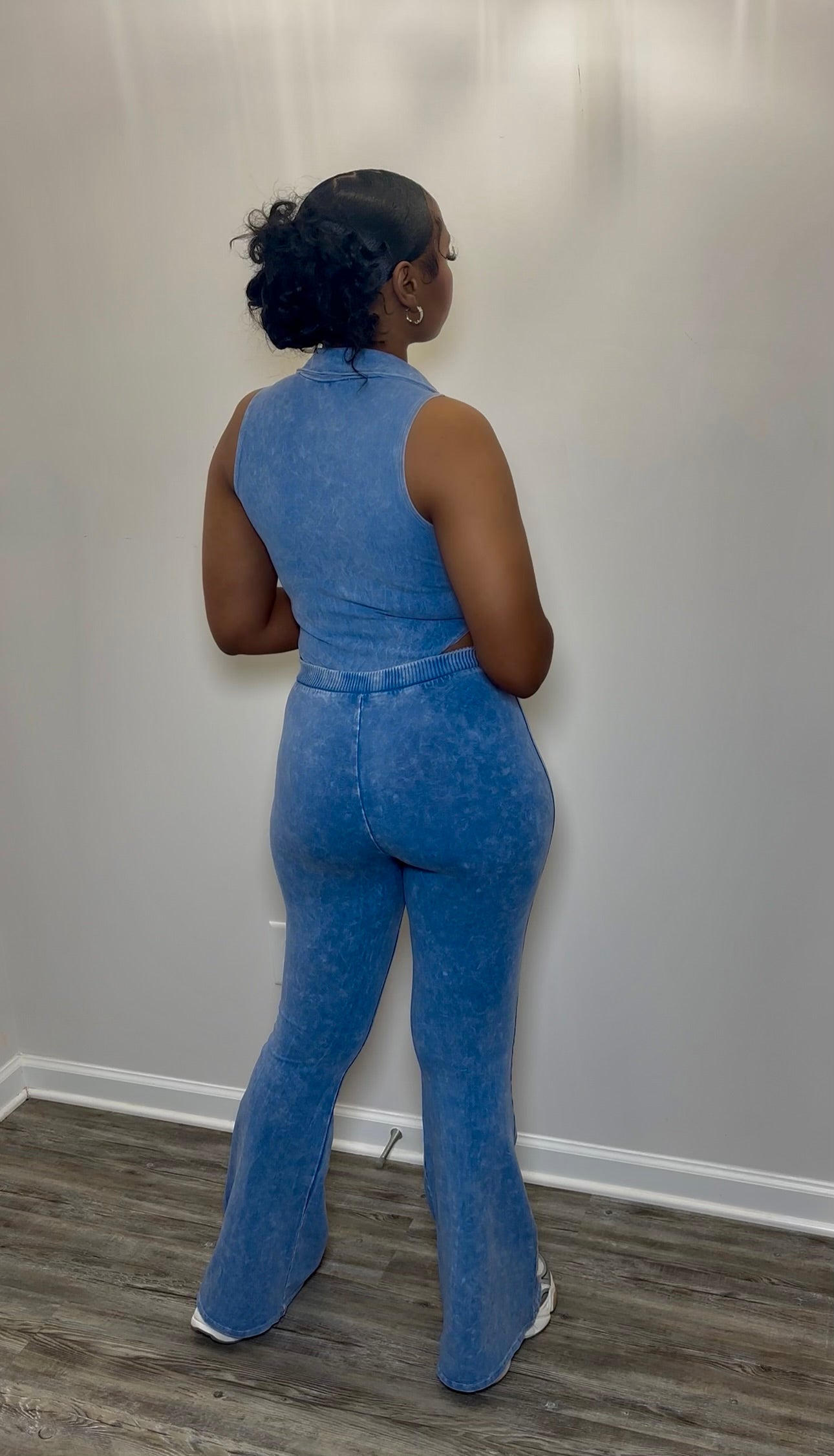 Ribbed Rider Pants Set